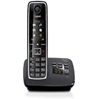 Los mejores  - Gigaset C530A - Teléfono (Teléfono DECT- Altavoz- 200 entradas- Negro)